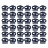 30pcs Metal Cord Lock End Toggle Double Hole Spring Stopper