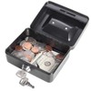 Jssmst X-Small Cash Box with Lock - Money Saving Box