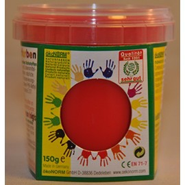 ökoNORM Nawaro Finger Paint Red 150 g
