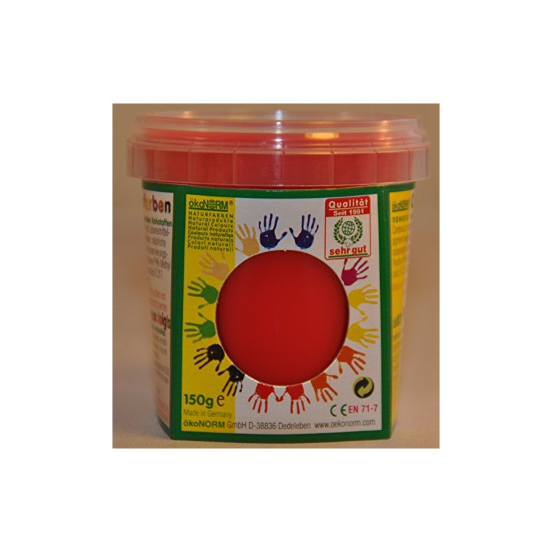 ökoNORM Nawaro Finger Paint Red 150 g