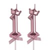 AOOLADA Rose Gold 11 Birthday Candle