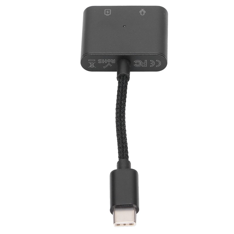 2 in 1 Type C to Type C Audio Adapter