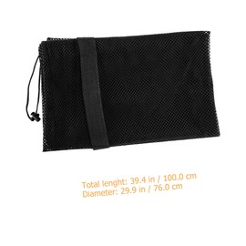 Outanaya Sports Balls Mesh Bag Drawstring Soccer Basketball Storage Bag with Shoulder Strap Capacity for School Gym and Sports Teams Durable and Versatile Design