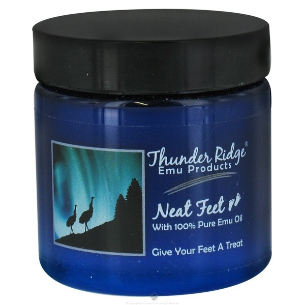Neat Feet Moisturizing Cream with Emu Oil - 4 Oz,