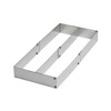 Axentia Baking Frame, Stainless Steel, Silver 37 x 44 x
