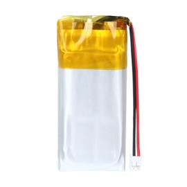 Qimoo 501235 3.7V Lipo Battery 160mAh 501235 Rechargeable Lithium Polymer Battery Pack with JST PH2.0mm Connector for Electronic Device