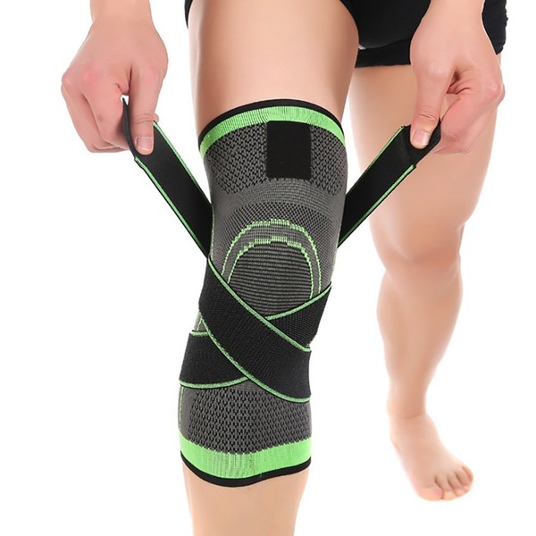 Knee Sleeve,Compression Fit Support - for Joint Pain and Arthritis Relief, Improved Circulation Compression - Wear Anywhere - Single