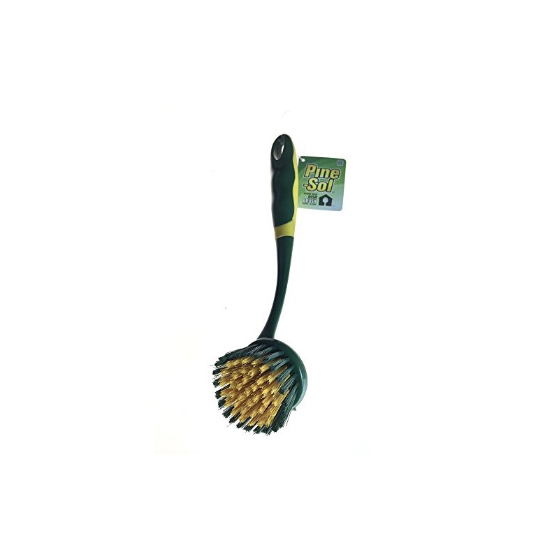 Pine-Sol Long Handle Dish Brush – Heavy Duty Bristle Kitchen