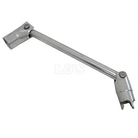 L&S Engineers 21mm Double Ended Spanner for Scaffolding & Harris Site Fencing Clamps