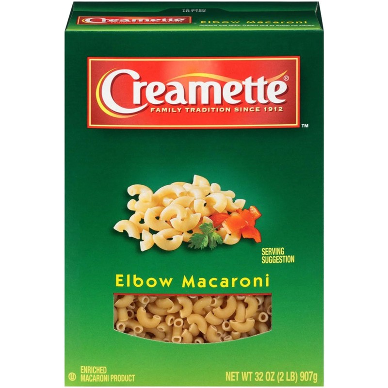 Creamette Elbow Macaroni Pasta 16 oz. (Pack of 2)