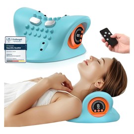 Electric Neck Massager with Heat, 2026 Wireless Massager, Shiatsu Massager, Cervical Neck Back Massager with 3 Modes, 6 Adjustable Frequencies