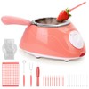 Chocolate Melting Pot, Electric Chocolate Melter Warmer Fondue Fountain Melting