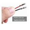Direccionales Led Motocicleta Moto Secuencial Indicador Intermitente Luces 4pz (Rojo)