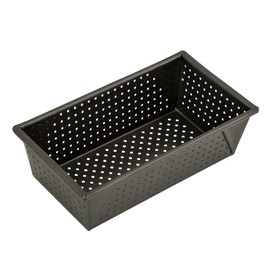 Bakemaster Box Sided Loaf Pan Non-Stick Perfect Crust, Grey, 22 x 12 x 7cm