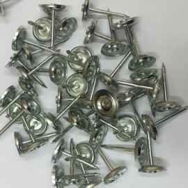 CS Osborne # 30 1 1/2" No Dent Button Moulds Button Making Gross 144 pc Upholstery (US143)