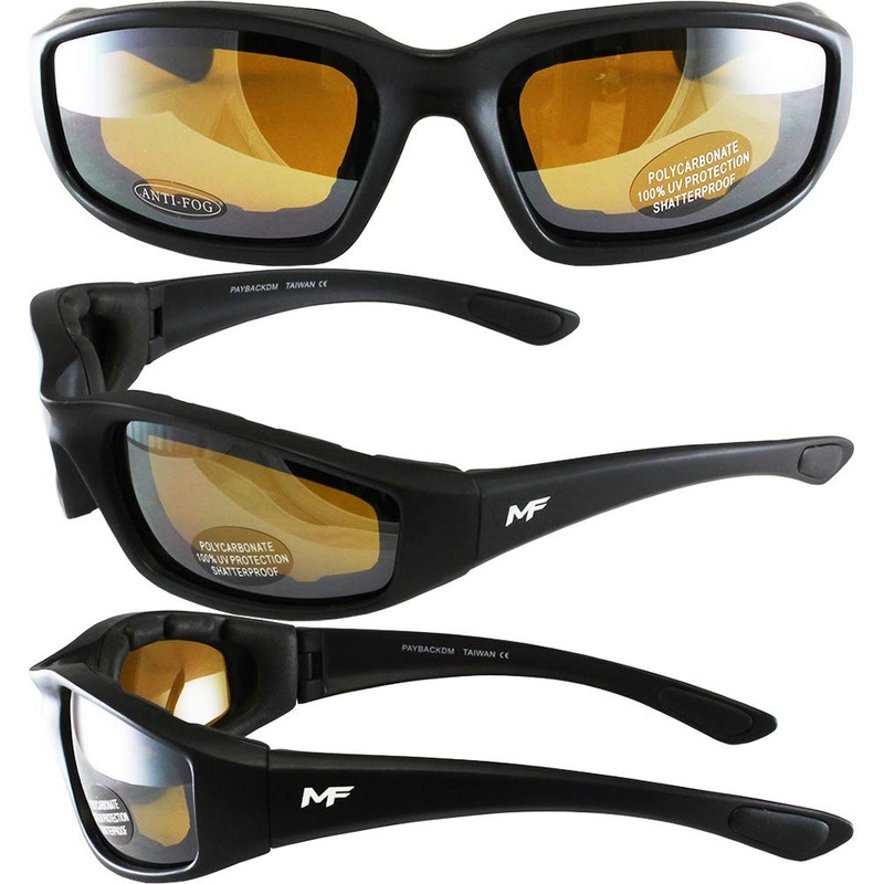 MF Payback Sunglasses (Black Frame/Driving Mirror Lens)