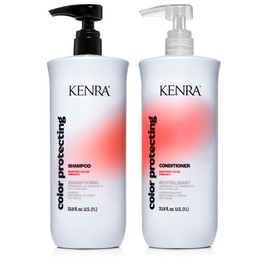 Kenra Color Protecting Shampoo & Conditioner Set |Color Safe | Maintain Over 95% Color Vibrancy Through 40 Washes |Enhances Shine | pH-balancing System| Color Maintenance| All Hair Types