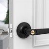 Qrity Lever Door Handle Lock with Keys, Door Lock for