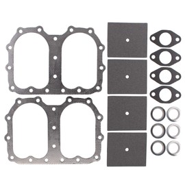 ApplianPar Head Manifold and Valve Cover Gasket Set HS1785 for Wisconsin VE4 VE4D VF4 VF4D VH4 VH4D W4-1770