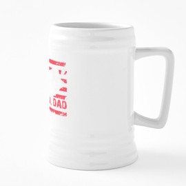 CafePress Reel Cool Dad Flag 25 oz Ceramic Beer Stein Mug