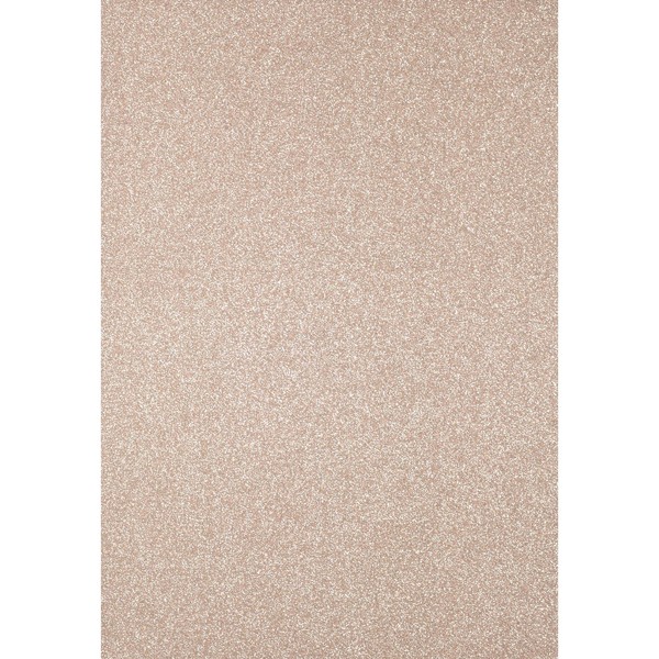 Florence Glitter Cardstock - Coloured Card A4 - Light Gold