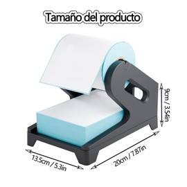 WEZCHUGHAOL Soporte de Etiquetas térmicas para Rollos y Etiquetas Plegables en el Ventilador,Soporte de Etiquetas para impresoras térmicas de computadora y Suministros de impresoras de Etiquetas