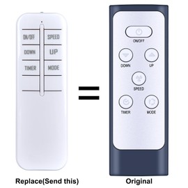 New Replacement Remote Control for Honeywell Portable AC Air Conditioner MNI2CESWW MNI2CESBB MNIOCESBB