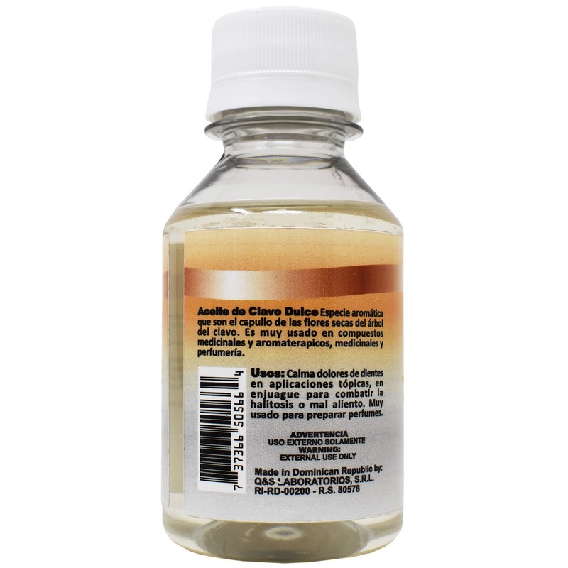 ELP Clove Oil Aceite de Clavo Dulce 4 oz