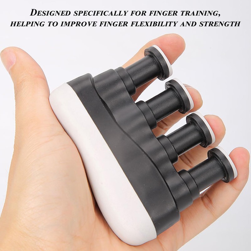 2 Pieces Finger Trainer, Guitar Finger Trainer, Finger Strength Trainer,