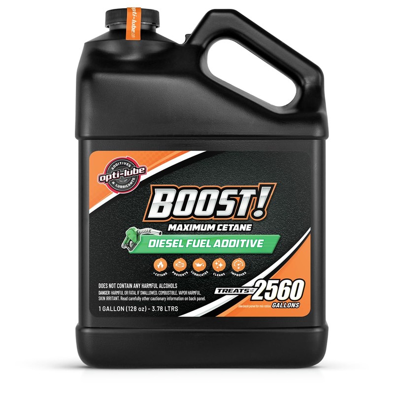 Opti-Lube Boost! Maximum CETANE Formula Diesel Fuel ADDITIVE: 1 Gallon