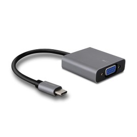 METRONIC 395295 USB-C Male to VGA Female Adapter - Grey