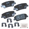 Bendix Bendix Priority1 CFC1439 Ceramic Rear Brake Pads for Select