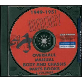 1949 1950 1951 REPAIR SHOP, OVERHAUL & PARTS MANUAL & BODY SHOP MANUAL CD INCLUDES: ALL MODELS. 49 50 51