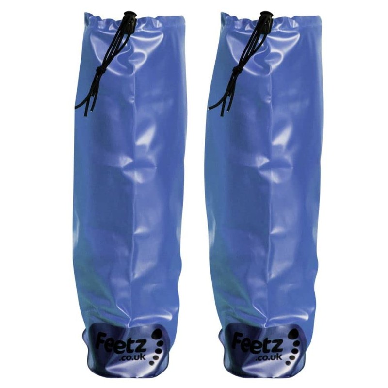Feetz Pocket Wellies (Medium (UK 6-8), Blue)