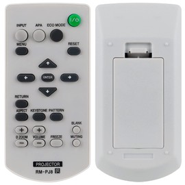 RM-PJ8 RMPJ8 Replacement Remote Compatible with Sony Data Projector VPL-SW620 VPL-SX630 VPL-SW630M VPL-SW636C VPL-SW631C VPL-SW631 VPL-SX631 VPL-SW631CM VPL-SW631M VPL-SX236 VPL-SW225 VPL-SX226