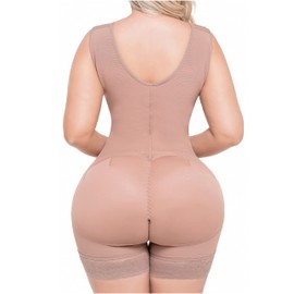 Sonryse Fajas Colombianas Reductoras y Moldeadoras brasier moldeador Body Fajas adelgazantes para mujer Mocha L