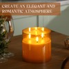 Retisee 1 Pcs 6'' x 6'' Extra Large Flameless Candles,