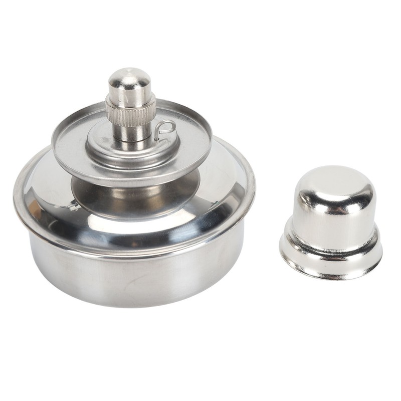Alcohol Lamp Burner 304 Stainless Steel Explosion Proof Leakproof Metal