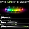 TRIPOLACO Light Up Dog Collar - Multicolor LED Dog Collar