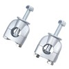 Adsspro Universal Motorcycle 7/8" 22MM Handlebar Handle Risers Mount Clamps