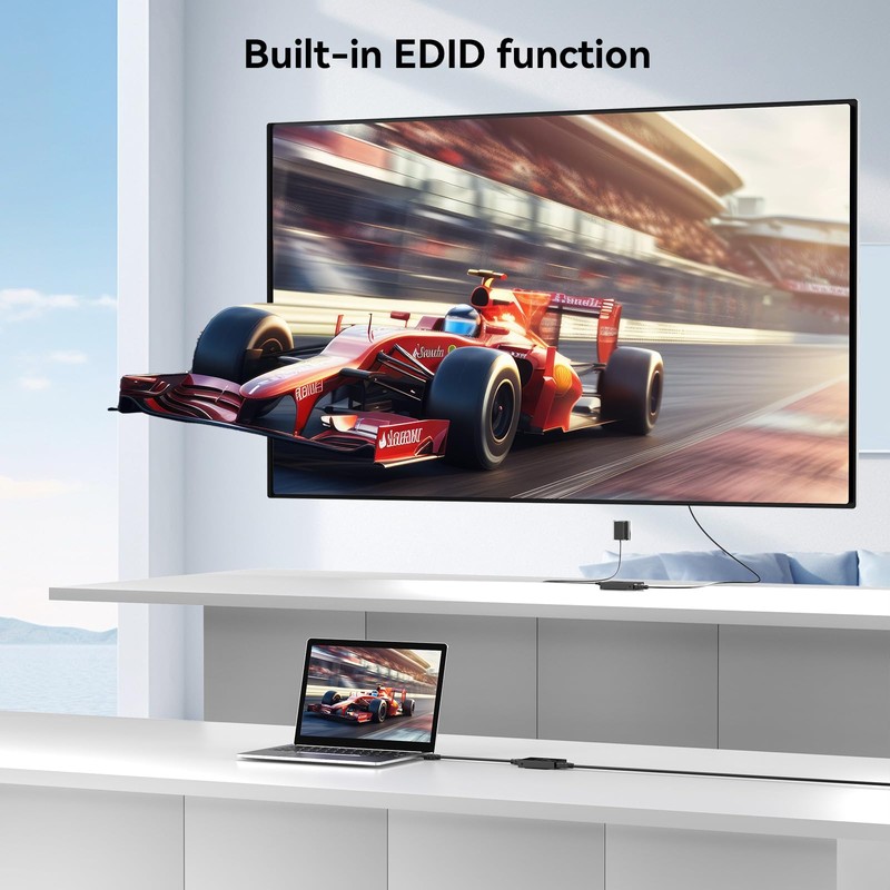 CENMATE 4K@60Hz 4:4:4 HDMI Extender Over Single Cat5e/Cat6/Cat 7, Up