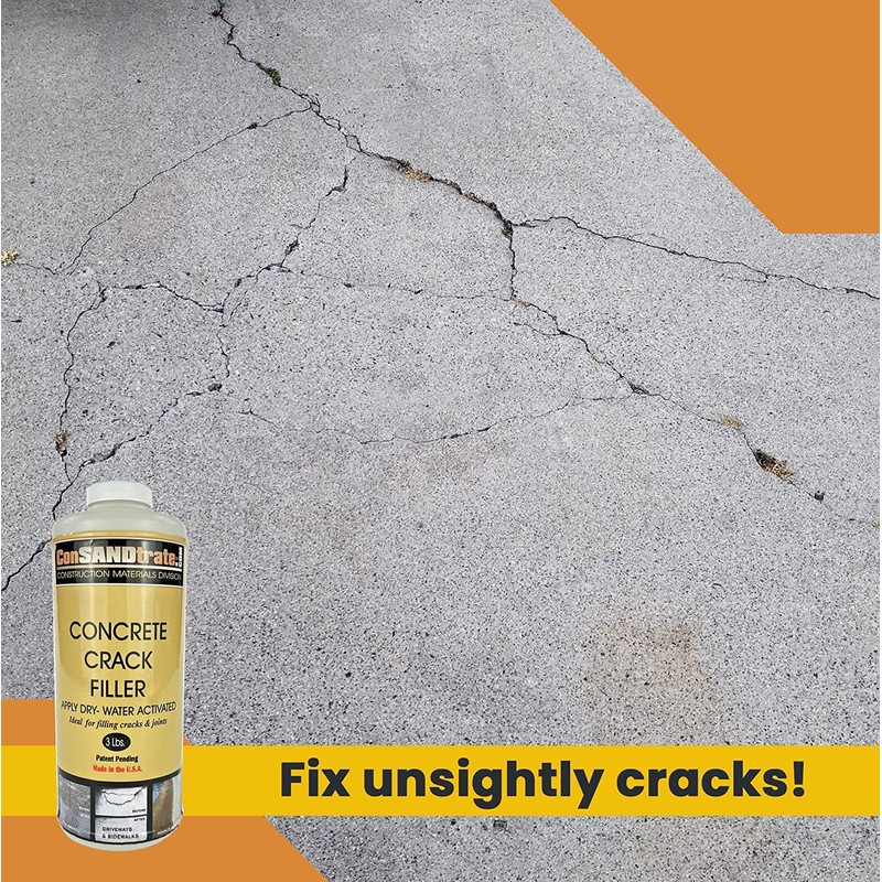 ConSandtrate Concrete Crack Filler - Brown - 3 lb. (Single