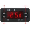 Pvczool ETC-974 Digital Temperature Controller Microcomputer Thermostats Thermostat Refrigeration Alarm