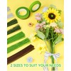 FIVEIZERO FIVEIZERO 18 Gauge LightGreen Floral Wire Stems for Artificial