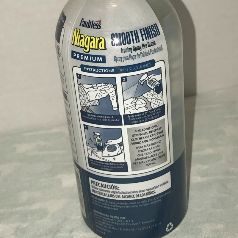 NIAGARA PREMIUM SMOOTH FINISH IRONING SPRAY - 22 Oz