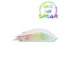 Rampage 7D Makrolu Beyaz Gaming Oyuncu Mouse - Full RGB