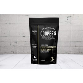 Espresso Ground Coffee Beans | Brazilian Strong, Smooth & Creamy Medium Dark Roast Single Origin Coffee, 12 oz Bag By The Master Roasters Of Cooper's Cask Coffee Coffee