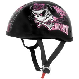 Skid Lid Bad to The Bone Original Cruiser Motorcycle Helmet - X-Large
