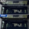 Rear Window Trench Hood((Upgrade 3M Tape) for Jeep Wrangler JL