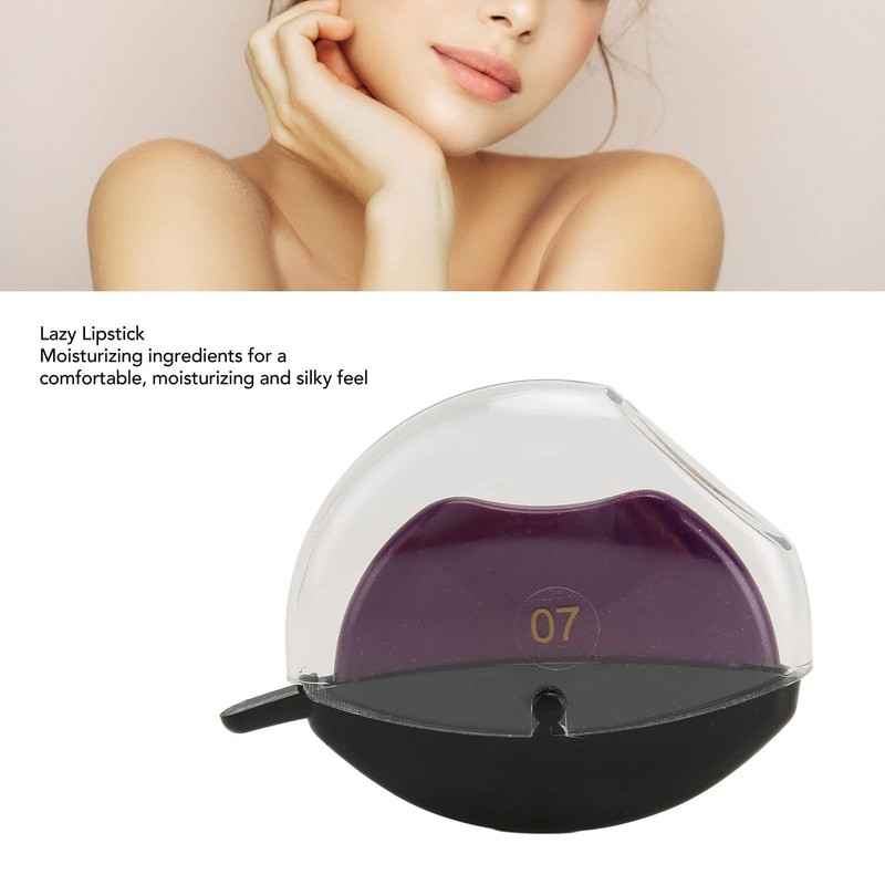 Matte Lipstick Lazy Lipstick Long-Lasting Moisturising Colour Fine Glitter that